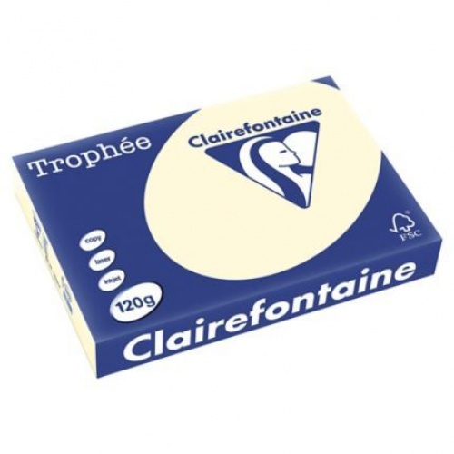 Papir u boji A3 CLF 120g 1/250 pastelni nebesko plavi