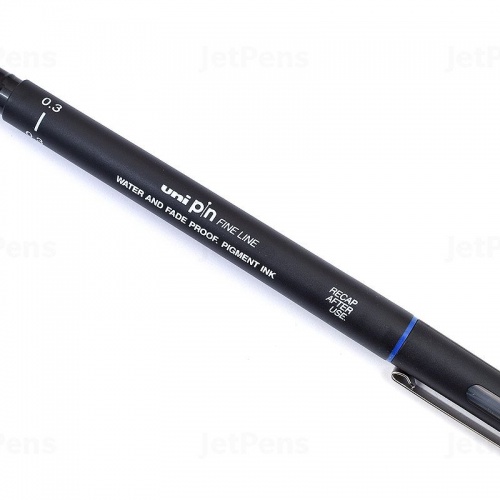 Fineliner Uni pin 03-200 plavi