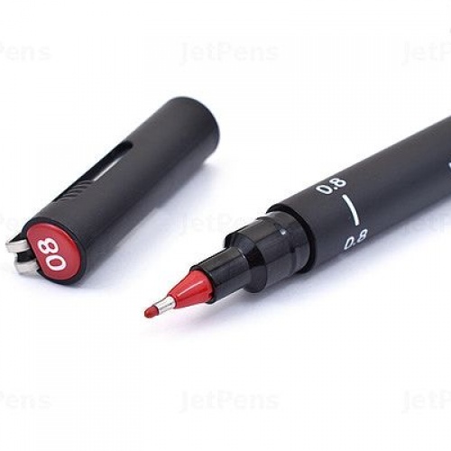 Fineliner Uni pin 08-200 crveni