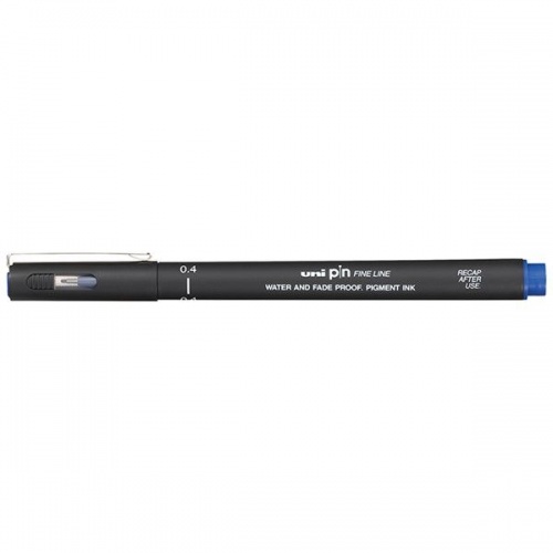 Fineliner Uni pin 04-200 plavi
