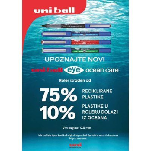 Roler Uni UB-150 ROP (0.50) Ocean Care Uni crni