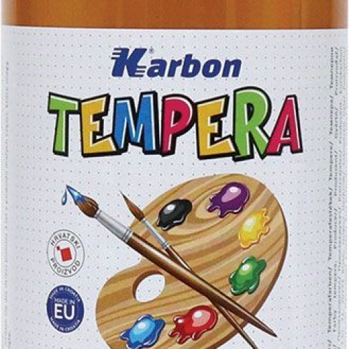 Tempera 1000ml boca Karbon zlatna