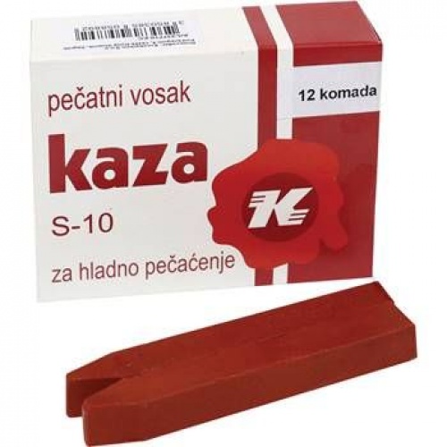 Vosak pečatni Kaza za hladno pečaćenje Karbon 1/12
