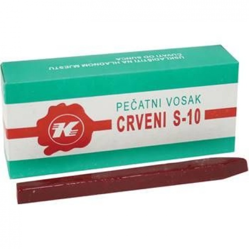 Vosak pečatni crveni S-10 za toplo pečaćenje Karbon1/10
