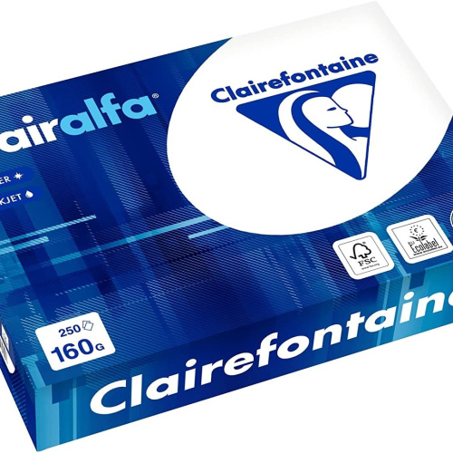 Papir CLF Clairalfa premium 2618 A4 160g 1/250 bijeli