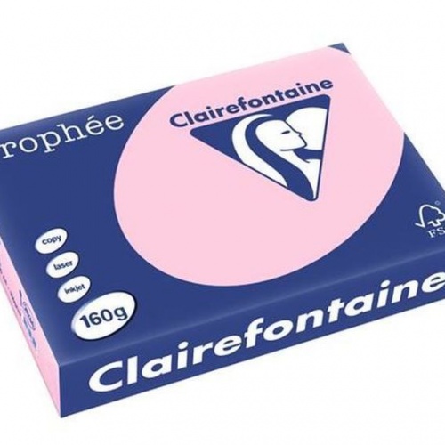 Papir u boji A4 CLF 160g 1/250 pastelni rozi