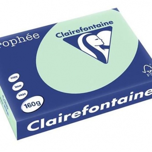 Papir u boji A4 CLF 160g 1/250 pastelni zeleni