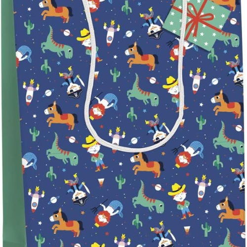 Poklon vrećica Clairefontaine heros boys 26,5x14x33 cm