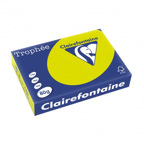 Papir u boji A3 CLF 80g 1/500 flouroscentno zeleni