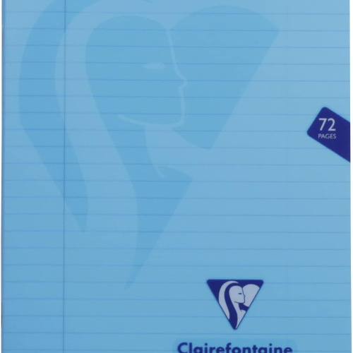 Bilježnica mimesys 16,5x21 cm crte 90gr 72 lista mix boja