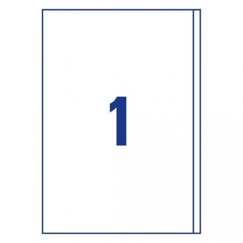 Univerzalne etikete za printanje Data A4 200x297 (1/100)