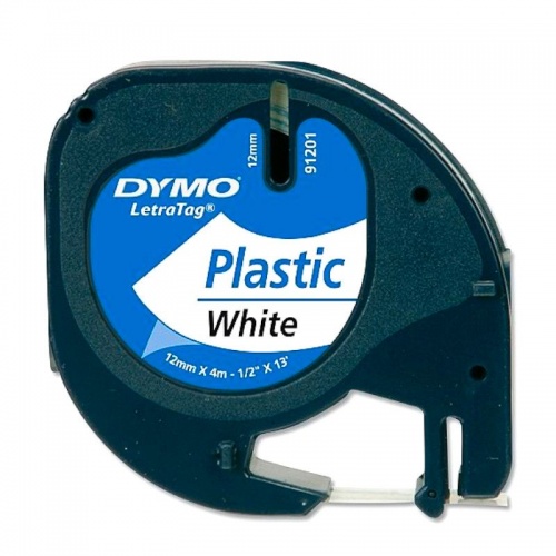 Vrpca LT 12mmx4m plastična Dymo 91201/91221 bijela