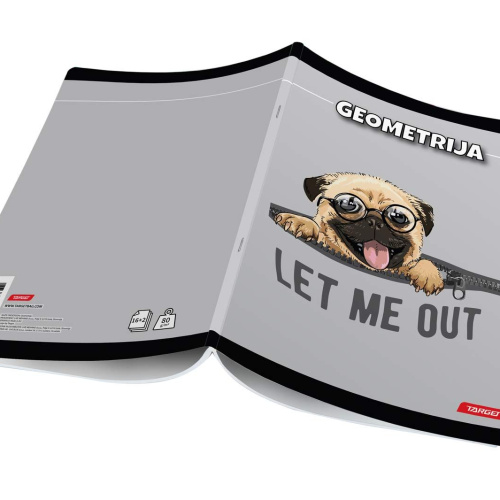 Pisanka geometrijska papir 80g korice 280g Cool Target 27303