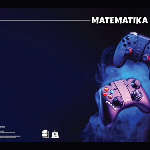 Pisanka matematička 3/4 papir 80g korice 280g Cool Target 27304