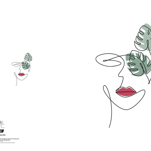 Bilježnica spiralna A4 96 listova 80g A4 kocke Target White Chic 28226