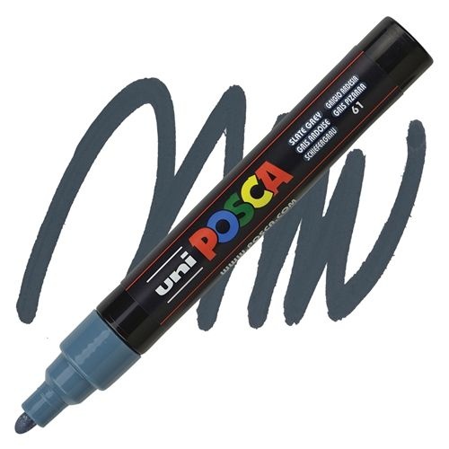 Marker Uni PC-5M Posca kameno sivi