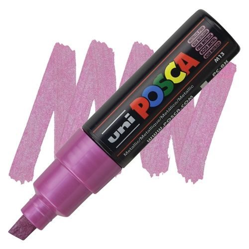 Marker Posca Uni pc-8k metallic rozi