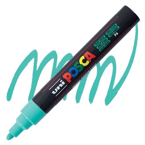 Marker Uni PC-5M Posca aqua zeleni