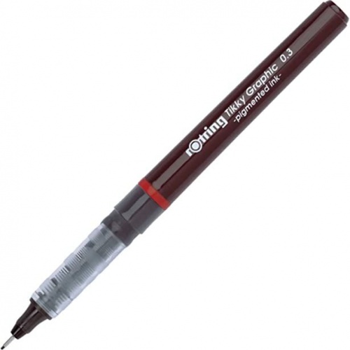 Fineliner Rotring Tikky graphic 0.30 crni
