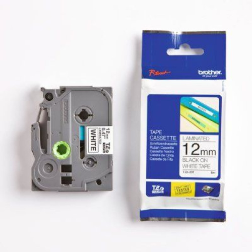 Vrpca Brother p-touch TZE251 24mm white/black
