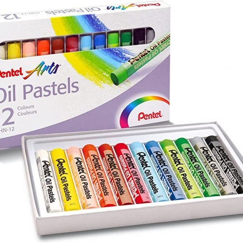 Pastele uljne 12boja Pentel PHN-12