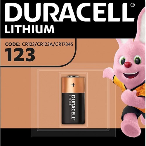 Baterija litij 3V Duracell DL123