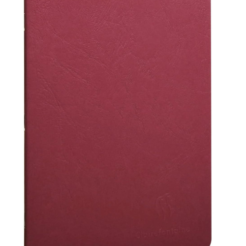 Bilježnica A5 crte Age Bag Clairefontaine 90gr 48 listova bordo