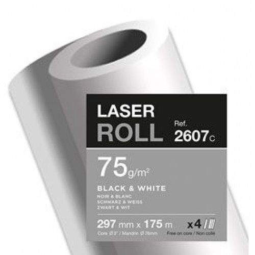 Papir u roli CLF 75g za fotokopirne strojeve 297mm x 175m bijeli