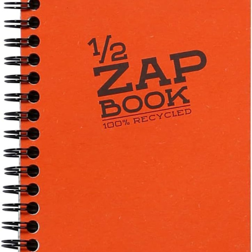 Blok Demi Zap book CLF A6 80gr 80 listova mix boja spiralni uvez