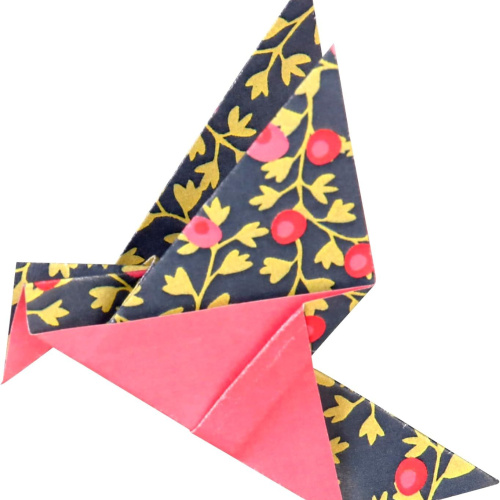 Papir Origami Clairefontaine 3 dimenzije 70gr 60 listova Flowers