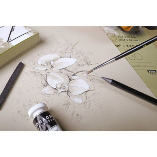 Blok Paint On A5 Clairefontaine 30 listova naturel 250gr