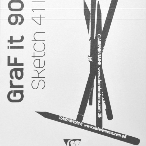 Blok Graf IT Clairefontaine A6 90gr za suhu tehniku bianco