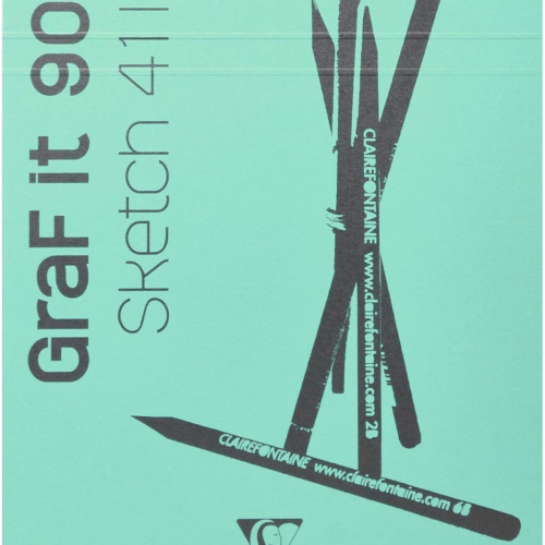 Blok Graf IT Clairefontaine A4 90gr za suhu tehniku bianco