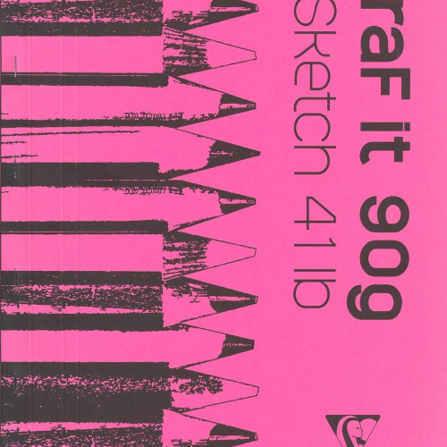 Blok Graf IT Clairefontaine A3 90gr za suhu tehniku bianco