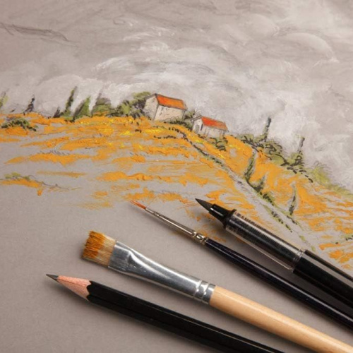 Blok Paint On A4 Clairefontaine 30 listova gris 250gr