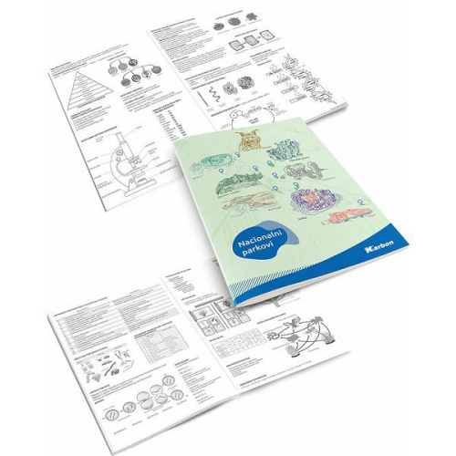 Bilježnica meki uvez A4 crte 40+2 lista 80gr Karbon s memom