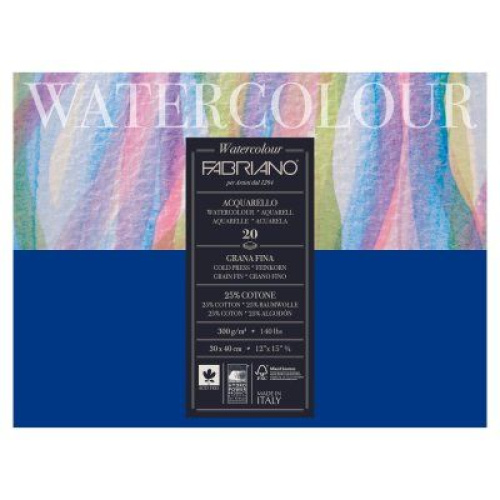 Fabriano Watercolor GF 24x32 200g 20 listova