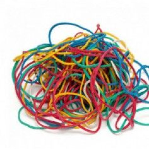 Gumene vezice 40mm 100g mix boje – ErichKrause2