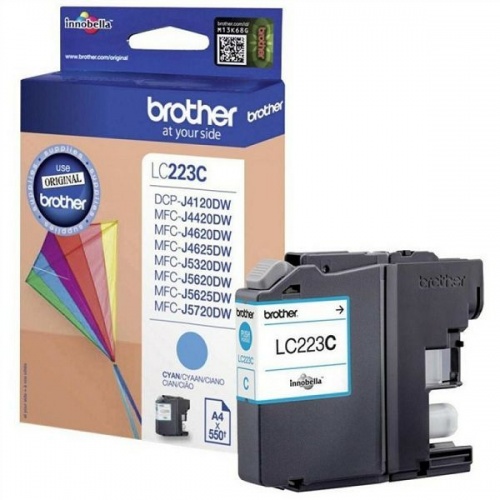 Tinta Brother LC223 original plava
