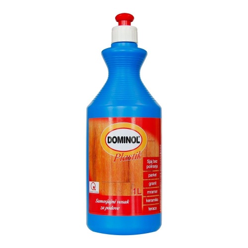Dominol Plastic Gloss plavi 1L – sredstvo za parkete