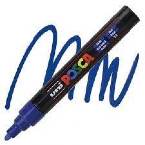 Marker Uni PC-5M Posca plavi