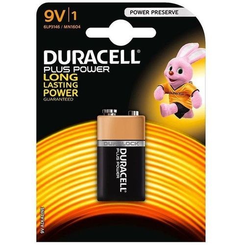 Baterija alkalna 9V Basic Duracell 6LR61