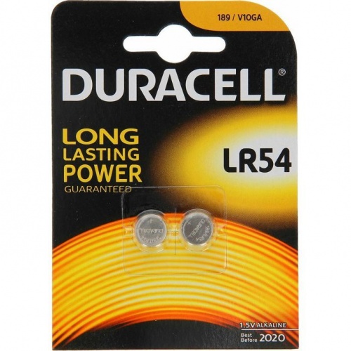 Baterija alkalna 1.5V LR54 Duracell 1/2