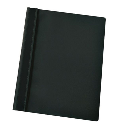 Fascikl s kliznim mehanizmom A4 PVC crni – uredska mapa s mehanizmom