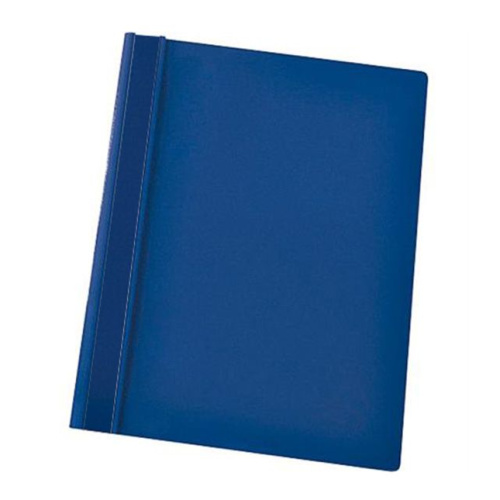Fascikl s kliznim mehanizmom A4 PVC plavi – mapa za uredske dokumente