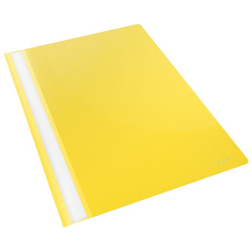 Fascikl žuti A4 PP s kliznim mehanizmom