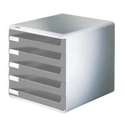 Kutija s 5 ladica Leitz Post set siva – uredska ladica za dokumente