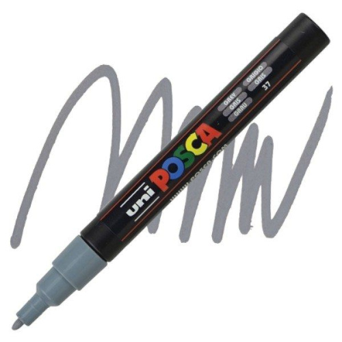 Marker Posca Uni pc-3m sivi