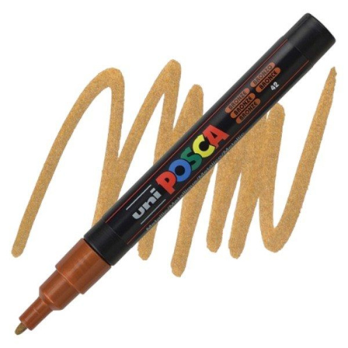 Marker Posca Uni pc-3m brončani