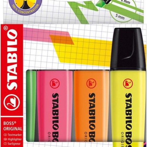 Marker signir 1-5mm Stabilo Boss original 704 1/4